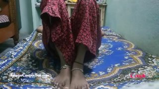 Hot Telugu desi wife opens her legs