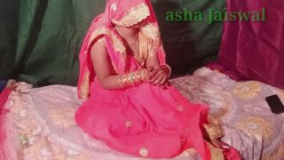Sexy Indian bride fucked on wedding night