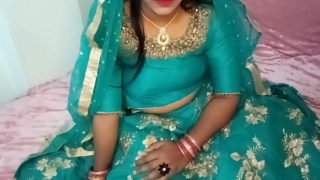 Fucking hot Indian bride on her wedding night
