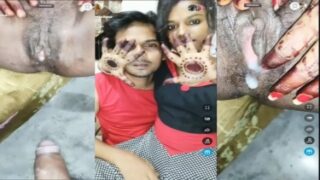 Cam sex of cute Indian couple