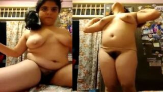 Big boobs and hairy pussy of Punjabi girl