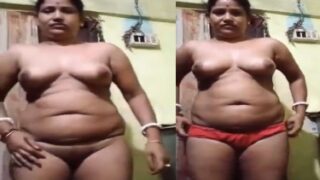 Sexy desi mms of naughty nude aunty