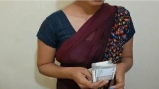 Paid cash to fuck married Indian maid