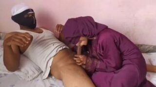 Muslim couple exploring new sex styles