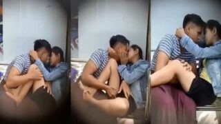North-east couple caught making love