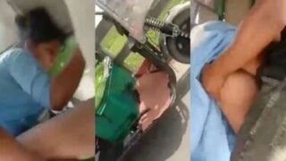 Sex in rickshaw with 18yrs old student