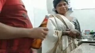 Drunk man fucking mother in law