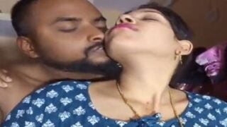 Patna couple having fun at night