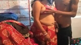Drunk man fucking big boobs hot Indian housemaid
