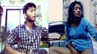 Hot cam sex with virgin Mallu girlfriend