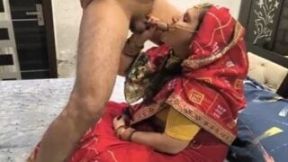 Festival celebration with pussy fucking of Indian bride