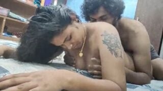 Romantic chudai video of Mallu couple