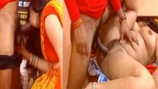 College boy fucking unsatisfied big boobs aunty