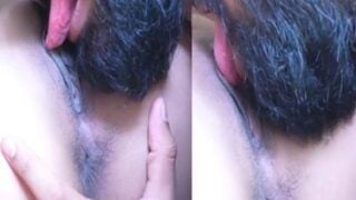 Pussy licking pleasure to horny rich desi bhabhi