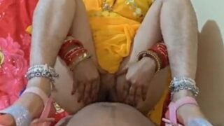 Chudai of sexy village bride by old father in law