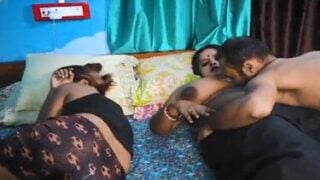 Secret sex with big boobs widow mother of desi girlfriend