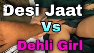 Viral sex video of desi jaat fucking Delhi callgirl