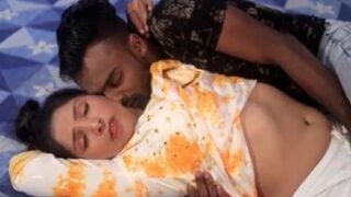 Lucky college boy making love to horny aunty